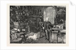 H.R.H. The Prince of Wales in His Study at Marlborough House by Anonymous