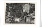 H.R.H. The Prince of Wales in His Study at Marlborough House by Anonymous