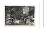 H.R.H. The Prince of Wales in His Study at Marlborough House by Anonymous