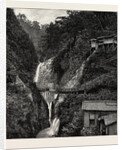 Scenes in the Towns and Districts Recently Devastated by the Earthquake in Japan: The Waterfall of Nunobiki Notaki, Kobe by Anonymous