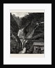 Scenes in the Towns and Districts Recently Devastated by the Earthquake in Japan: The Waterfall of Nunobiki Notaki, Kobe by Anonymous