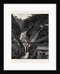 Scenes in the Towns and Districts Recently Devastated by the Earthquake in Japan: The Waterfall of Nunobiki Notaki, Kobe by Anonymous