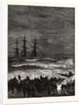 The Wreck of the Three-Masted Ship Benvenue at Sandgate by Anonymous
