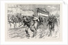 The Gales on the South Coast, Dragging the Lifeboat from Brighton to Portslade by Anonymous