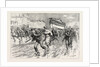 The Gales on the South Coast, Dragging the Lifeboat from Brighton to Portslade by Anonymous