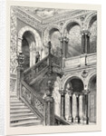 Lord Salisbury's Visit to Birmingham, Hewell Grange, the Seat of Lord Windsor, Where the Prime Minister is Staying: The Great Staircase by Anonymous