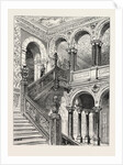 Lord Salisbury's Visit to Birmingham, Hewell Grange, the Seat of Lord Windsor, Where the Prime Minister is Staying: The Great Staircase by Anonymous