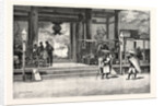 Porch of the Ikuta Temple, Kobe, Japan by Anonymous