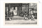 Porch of the Ikuta Temple, Kobe, Japan by Anonymous