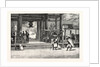 Porch of the Ikuta Temple, Kobe, Japan by Anonymous