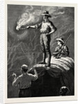 Lord Randolph Churchill in South Africa, Signalling for Lost Friends in the Bush by Anonymous
