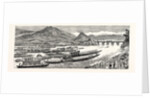 The Viceroy's Tour in Kashmir, the Procession of Boats with His Excellency Nearing the Sumbul Bridge on the Way to Srinagar by Anonymous