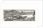 The Viceroy's Tour in Kashmir, the Procession of Boats with His Excellency Nearing the Sumbul Bridge on the Way to Srinagar by Anonymous
