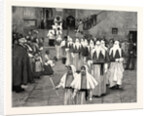 A Funeral in the Island of Capri, Southern Italy: Most of the People Belong to the Society of the Misericordia or I Fratelli, by Whom Funerals Are Invariably Conducted by Anonymous