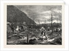 The Great Earthquake in Japan, the Scene of the Disaster: Part of the Town of Gifu, Burned Down after the Earthquake, 4763 Houses Being Destroyed by Anonymous