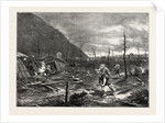 The Great Earthquake in Japan, the Scene of the Disaster: Part of the Town of Gifu, Burned Down after the Earthquake, 4763 Houses Being Destroyed by Anonymous