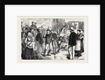 Sketches in Australia: Great Bourke Street, Melbourne by Anonymous