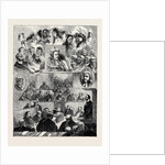 The Tichborne Case: Sketches of Heads in Court, Australia by Anonymous