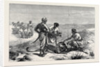 Sketches from India, Antelope Hunting: Caught by Anonymous