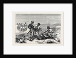 Sketches from India, Antelope Hunting: Caught by Anonymous
