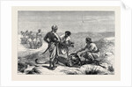 Sketches from India, Antelope Hunting: Caught by Anonymous