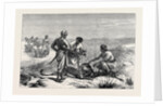 Sketches from India, Antelope Hunting: Caught by Anonymous