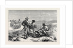 Sketches from India, Antelope Hunting: Caught by Anonymous