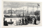 The Search for Dr. Livingstone: The Abydos Leaving the London Docks by Anonymous