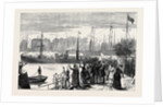 The Search for Dr. Livingstone: The Abydos Leaving the London Docks by Anonymous