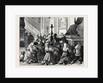 Rome: Kissing the Toe of St. Peter's Statue, Italy by Anonymous