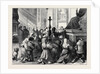 Rome: Kissing the Toe of St. Peter's Statue, Italy by Anonymous