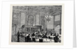 The Refreshment Room at the House of Commons, London, 1872 by Anonymous