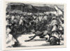 Indian Sketches: Human Tigers at the Mohurrum Festival by Anonymous