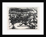 Indian Sketches: Human Tigers at the Mohurrum Festival by Anonymous
