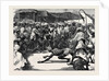 Indian Sketches: Human Tigers at the Mohurrum Festival by Anonymous