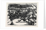 Indian Sketches: Human Tigers at the Mohurrum Festival by Anonymous