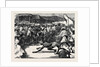 Indian Sketches: Human Tigers at the Mohurrum Festival by Anonymous