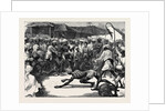 Indian Sketches: Human Tigers at the Mohurrum Festival by Anonymous