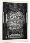 Rome: the Last Judgment, in the Sistine Chapel, Italy by Anonymous