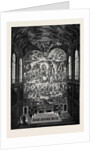 Rome: the Last Judgment, in the Sistine Chapel, Italy by Anonymous