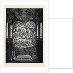 Rome: the Last Judgment, in the Sistine Chapel, Italy by Anonymous
