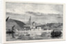 The Navy, H.M.S. Glatton: The Vessel Off Chatham Dockyard by Anonymous