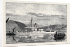 The Navy, H.M.S. Glatton: The Vessel Off Chatham Dockyard by Anonymous