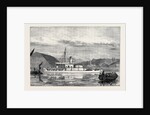 The Navy, H.M.S. Glatton: The Vessel Off Chatham Dockyard by Anonymous