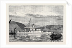 The Navy, H.M.S. Glatton: The Vessel Off Chatham Dockyard by Anonymous