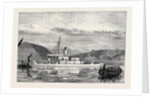 The Navy, H.M.S. Glatton: The Vessel Off Chatham Dockyard by Anonymous