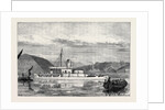 The Navy, H.M.S. Glatton: The Vessel Off Chatham Dockyard by Anonymous