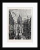 Sketch from Fleet Street: Looking Up Ludgate Hill, London by Anonymous