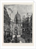 Sketch from Fleet Street: Looking Up Ludgate Hill, London by Anonymous