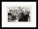 The Lord Mayor Presenting the City Sword to the Queen at Temple Bar, London by Anonymous